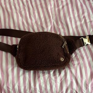 Lululemon fleece belt bag